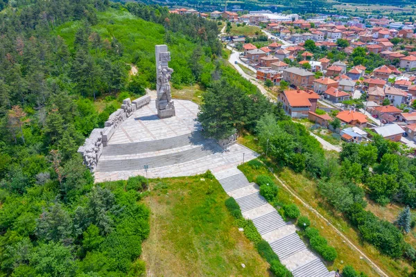 Національний Меморіальний Комплекс Апрільці Панаг Юріште Болгарія — стокове фото