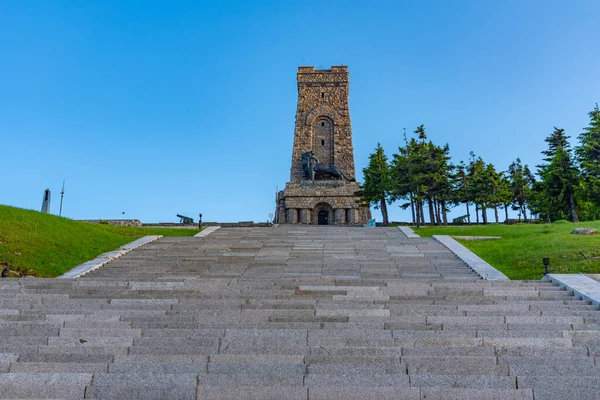 Monument Voor Vrijheid Ter Herdenking Van Slag Bij Shipka Pas — Stockfoto