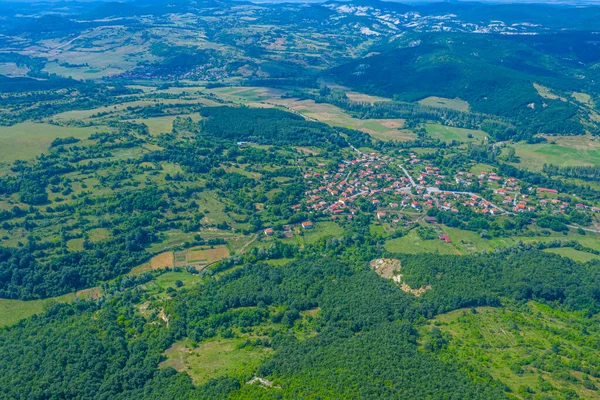 Wioska Wschodnich Rodopach Bułgarii Pobliżu Miasta Kardzhali — Zdjęcie stockowe