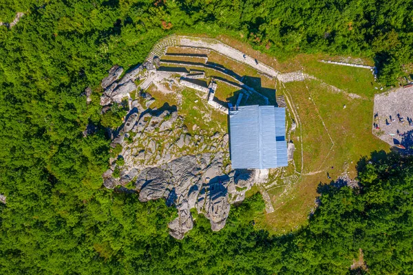 Bulgar Köyü Tatul Yakınlarındaki Trakya Tapınağı — Stok fotoğraf