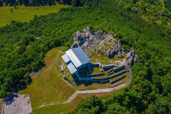 Thracisch Heiligdom Nabij Bulgaars Dorp Tatul — Stockfoto