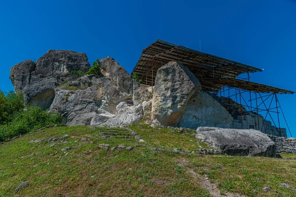 Thrakisches Heiligtum Der Nähe Des Bulgarischen Dorfes Tatul — Stockfoto