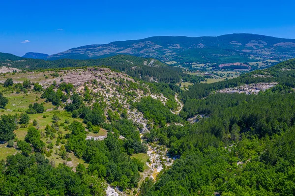 Valley Small Creek Eastern Rhodopes Mountains Bulgaria — 스톡 사진