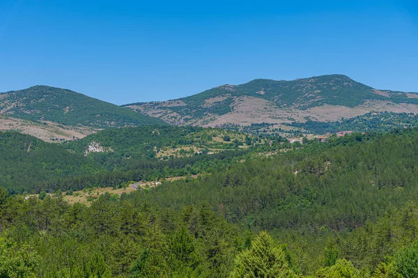 Landscape Eastern Rhodopes Mountain Bulgaria Kardzhali Town — ストック写真