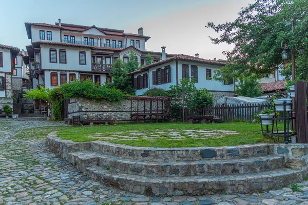 Historische Gebäude Ethnographischen Komplex Zlatograd Bulgarien — Stockfoto