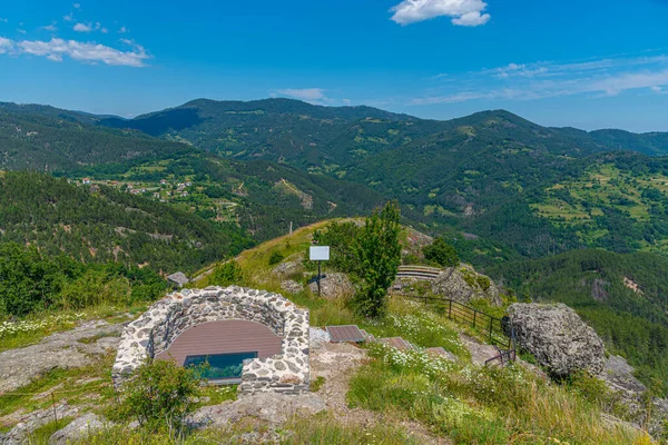 Momchilova Krepost Fortress Rhodopes Mountains Bulgaria — стоковое фото