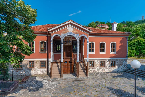 Παλαιό Σχολικό Κτίριο Στην Περούστιτσα Βουλγαρία — Φωτογραφία Αρχείου