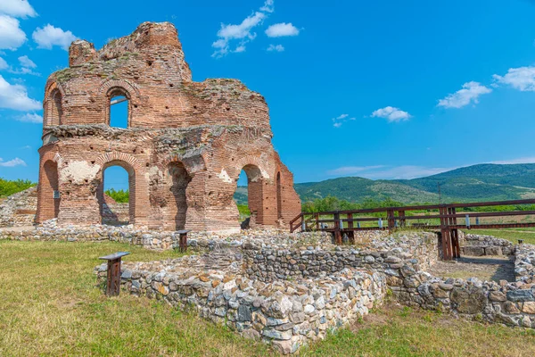 Ruinas Iglesia Roja Perushtitsa Bulgaria — Foto de Stock