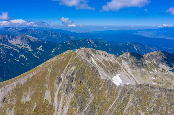 Rila Mountains Dominated Musala Peak Highest Mountain Bulgaria — Stock Photo, Image