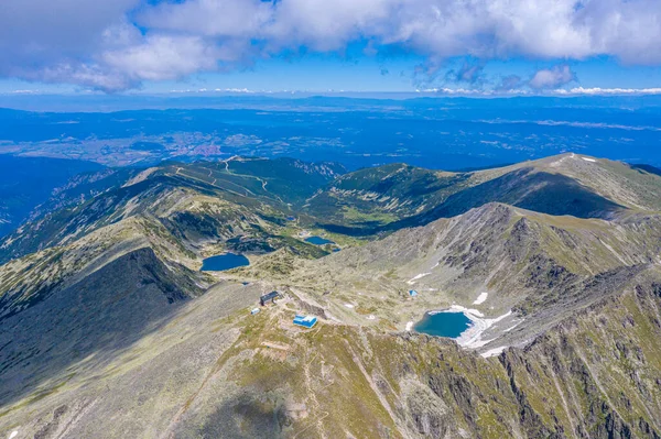 Rila Mountains Dominated Musala Peak Highest Mountain Bulgaria — Stock Photo, Image