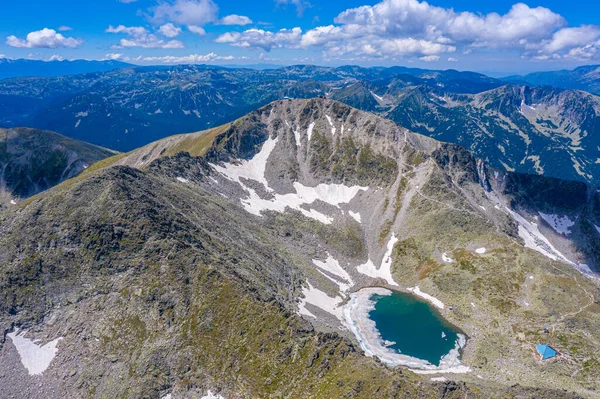 Montagne Rila Dominate Dalla Cima Del Musala Montagna Più Alta — Foto Stock