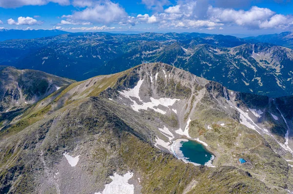 Bulgaristan Yüksek Dağı Olan Musala Zirvesinin Hakim Olduğu Rila Dağları — Stok fotoğraf