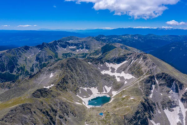 Gunung Rila Didominasi Oleh Puncak Musala Gunung Tertinggi Bulgaria — Stok Foto