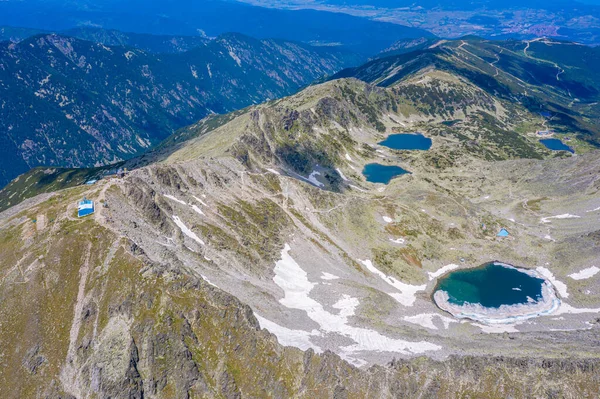 Montanhas Rila Dominadas Pelo Pico Musala Montanha Mais Alta Bulgária — Fotografia de Stock