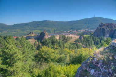 Bulgaristan 'ın ünlü Belogradchik kalesi