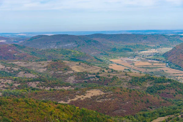 Widok Powietrza Pasmo Górskie Tetevenski Bałkany Bułgarii — Zdjęcie stockowe