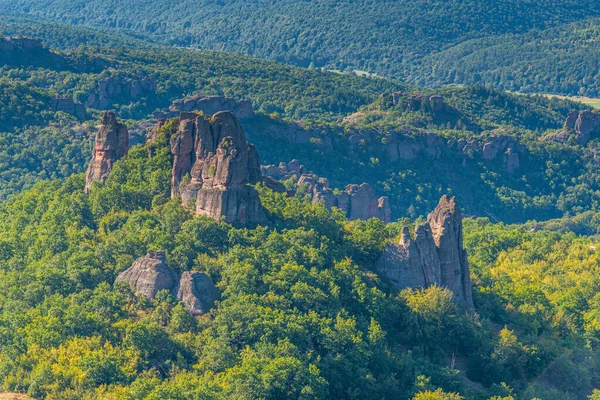 Rock Formations Called Belogradchik Rocks Bulgaria — стоковое фото