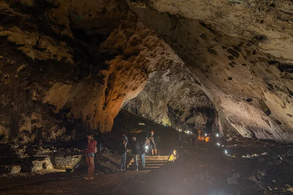 Magura Caverna Localizada Perto Belogradchik Bulgária — Fotografia de Stock