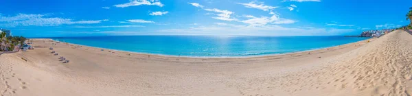 Сонячний День Playa Matorral Morro Jable Fuerteventura Канарські Острови Іспанія — стокове фото