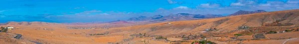 Aerial View Barren Landscape Fuerteventura Canary Islands Spain — ストック写真