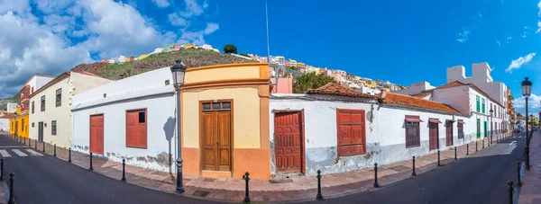 Uitzicht Een Straat Bij San Sebastian Gomera Canarische Eilanden Spanje — Stockfoto