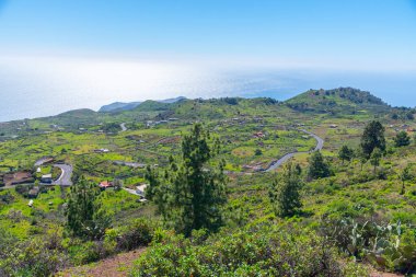 El Hierro kırsal alanı, Kanarya adaları, İspanya.