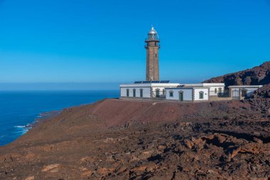 El Hierro adasındaki Orchilla deniz feneri, Kanarya adaları, İspanya.