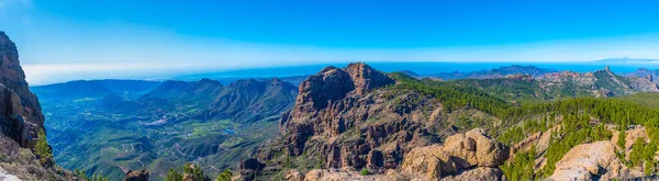 Gran Canaria Vista Desde Pico Las Nieves Islas Canarias España — Foto de Stock