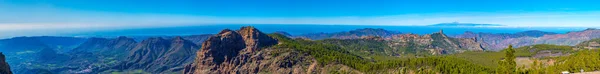 スペインのカナリア諸島 ニーヴスから見たグラン カナリア — ストック写真