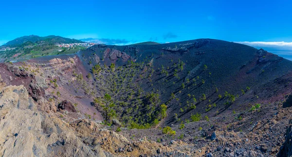 Cratère San Antonio Palma Îles Canaries Espagne — Photo