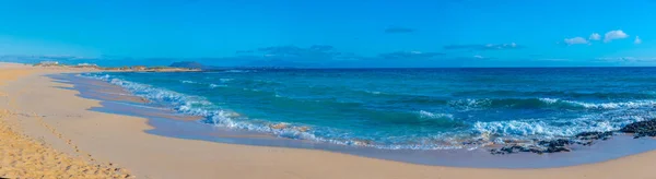 Playa Del Moro Corralejo Sanddyner Fuerteventura Kanariøyene Spania – stockfoto