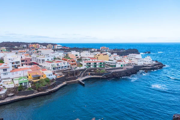 Wioska Tamaduste Położona Wybrzeżu Wyspy Hierro Wyspach Kanaryjskich Hiszpania — Zdjęcie stockowe