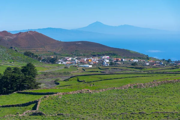 San Andres köyü ve El Hierro kırsal alanı, Kanarya adaları, İspanya.