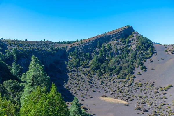 Κρατήρας Hoya Fireba Στο Hierro Κανάρια Νησιά Ισπανία — Φωτογραφία Αρχείου