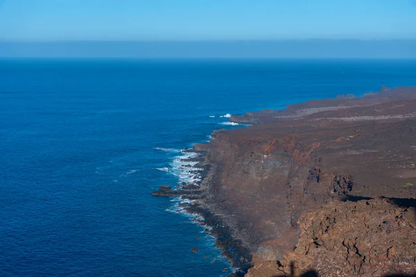 Vulkanlandschaft Der Insel Hierro Kanarische Inseln Spanien — Stockfoto
