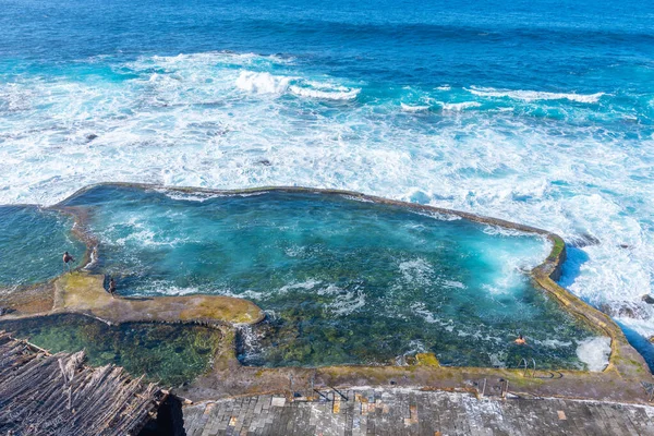 Maceta Zwembad Het Eiland Hierro Canarische Eilanden Spanje — Stockfoto