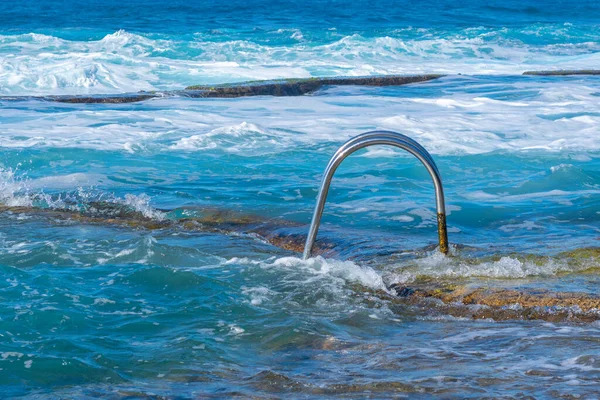 Piscina Rochosa Maceta Ilha Hierro Nas Ilhas Canárias Espanha — Fotografia de Stock