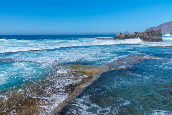 Felsenpool Maceta Auf Der Insel Hierro Auf Den Kanarischen Inseln — Stockfoto