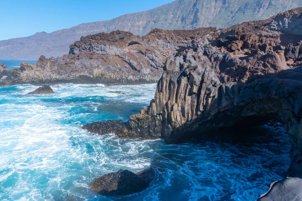 Charco Los Sagros Auf Hierro Auf Den Kanarischen Inseln Spanien — Stockfoto