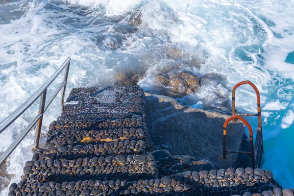 Charco Los Sagros Het Eiland Hierro Canarische Eilanden Spanje — Stockfoto