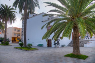 Aziz Andrew Havari Kilisesi La Palma 'daki San Andres, Kanarya Adaları, İspanya.