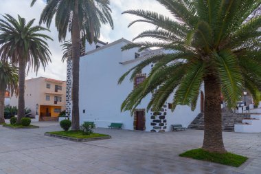 Aziz Andrew Havari Kilisesi La Palma 'daki San Andres, Kanarya Adaları, İspanya.