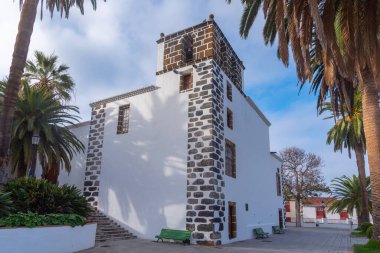 Aziz Andrew Havari Kilisesi La Palma 'daki San Andres, Kanarya Adaları, İspanya.