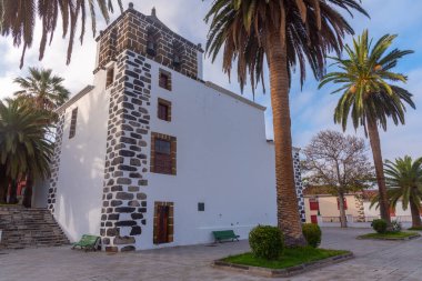 Aziz Andrew Havari Kilisesi La Palma 'daki San Andres, Kanarya Adaları, İspanya.