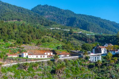 La Palma 'daki Nuestra Senora de Las Nieves Sığınağı, Kanarya Adaları, İspanya.