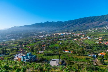 La Palma kırsal alanı, Kanarya adaları, İspanya.