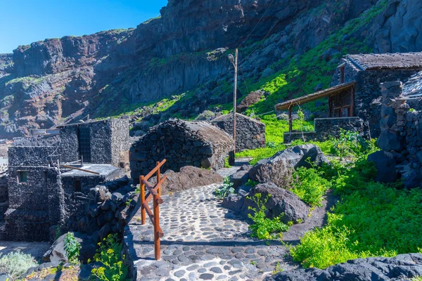 Pozo Las Calcosas Dorp Hierro Eiland Canarische Eilanden Spanje — Stockfoto