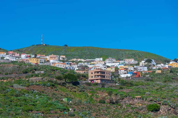 Vista Aérea Pueblo Español Valverde Hierro Islas Canarias — Foto de Stock