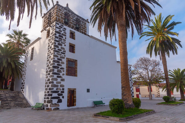 St. Andrew the Apostle Parish church at San Andres on La Palma, Canary islands, Spain.