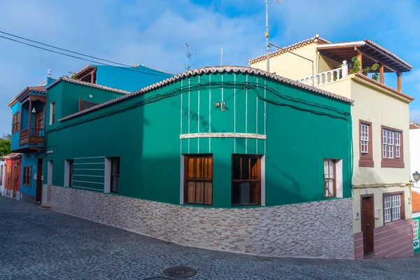 Historische Huizen San Andres Palma Canarische Eilanden Spanje — Stockfoto